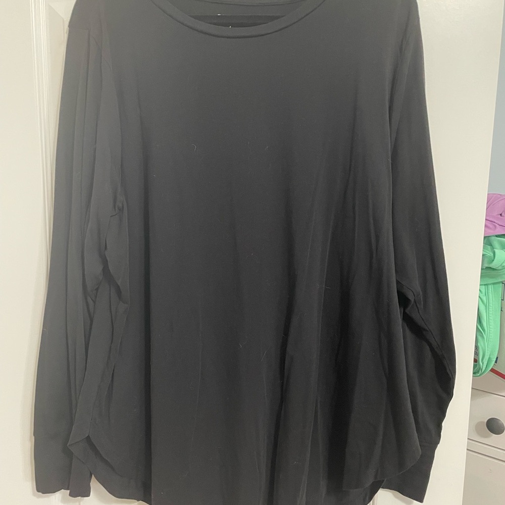 Black Athletic Women's Top